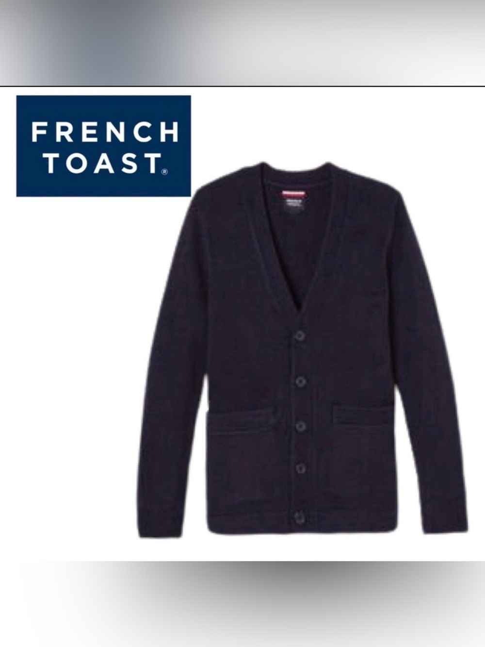 NWT French Toast School Wear Children’s Cardigan Size XS